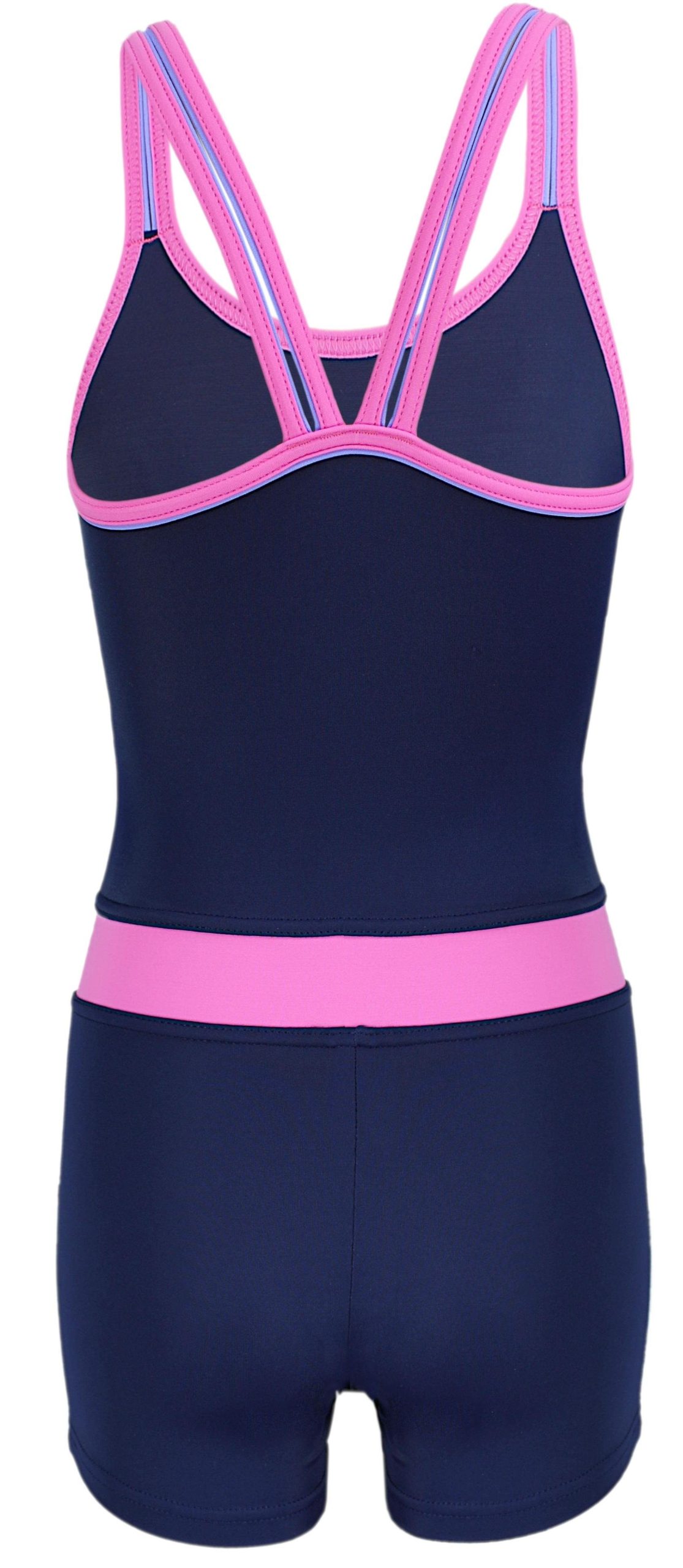 Aquarti Girls Swimsuit with Legs - Racerback Design Aquarti Girls Swimsuit with Legs - Racerback Design