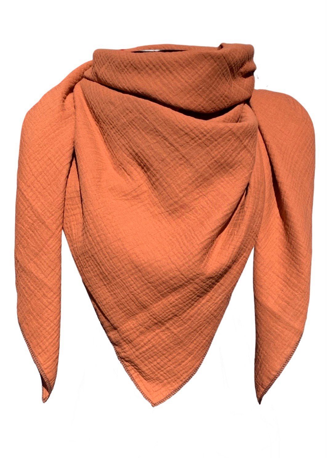 Nadycat Handmade Muslin Towel – XXL, Gold Brown – Adult/Child Size