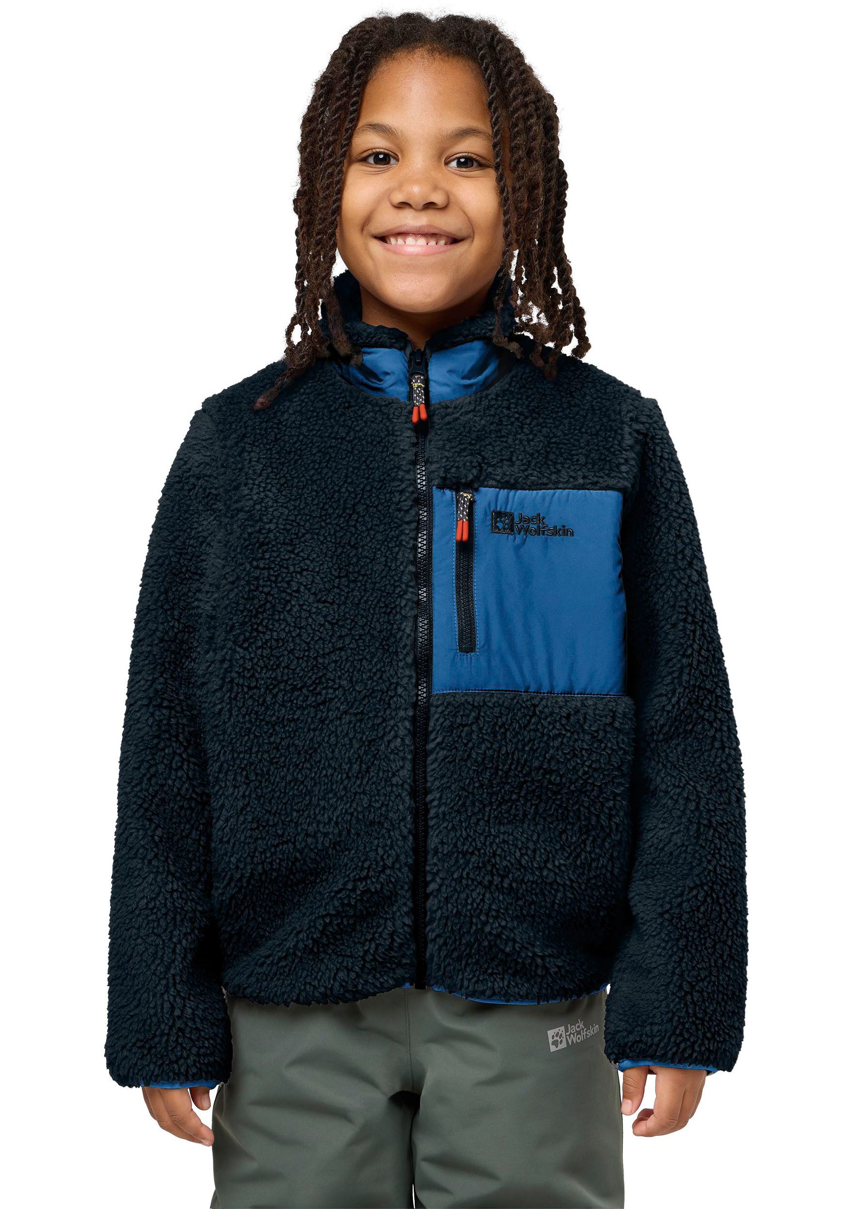 Jack Wolfskin Ice Curl Fleece Jacket K - Kids' Warm & Cozy Fleece
