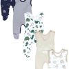 TupTam Strampler TupTam Baby Unisex Strampler mit Aufdruck Spruch 5er Pack (5-tlg)