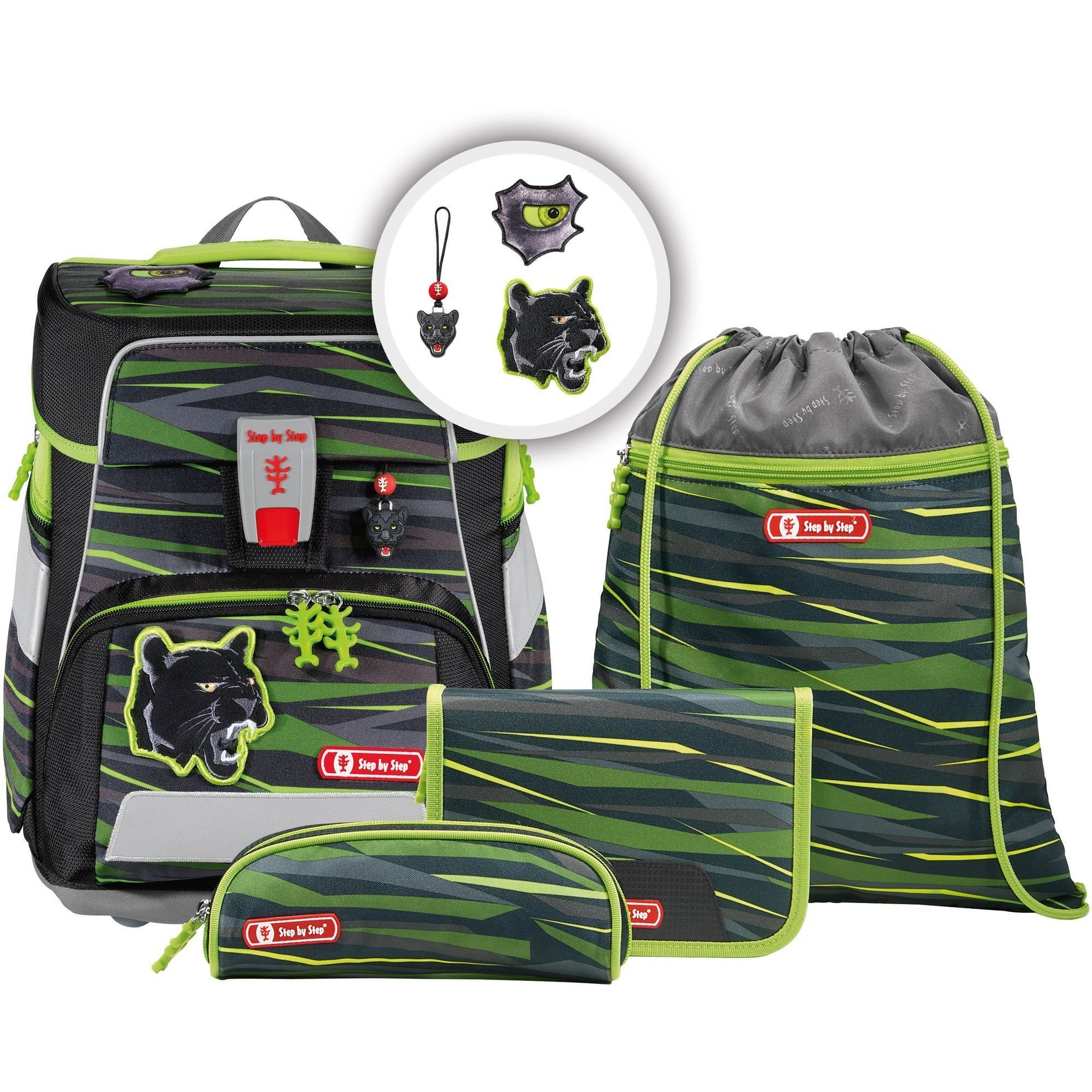 Step by Step Space School Bag Set (5-Piece) - Grows with Your Child!