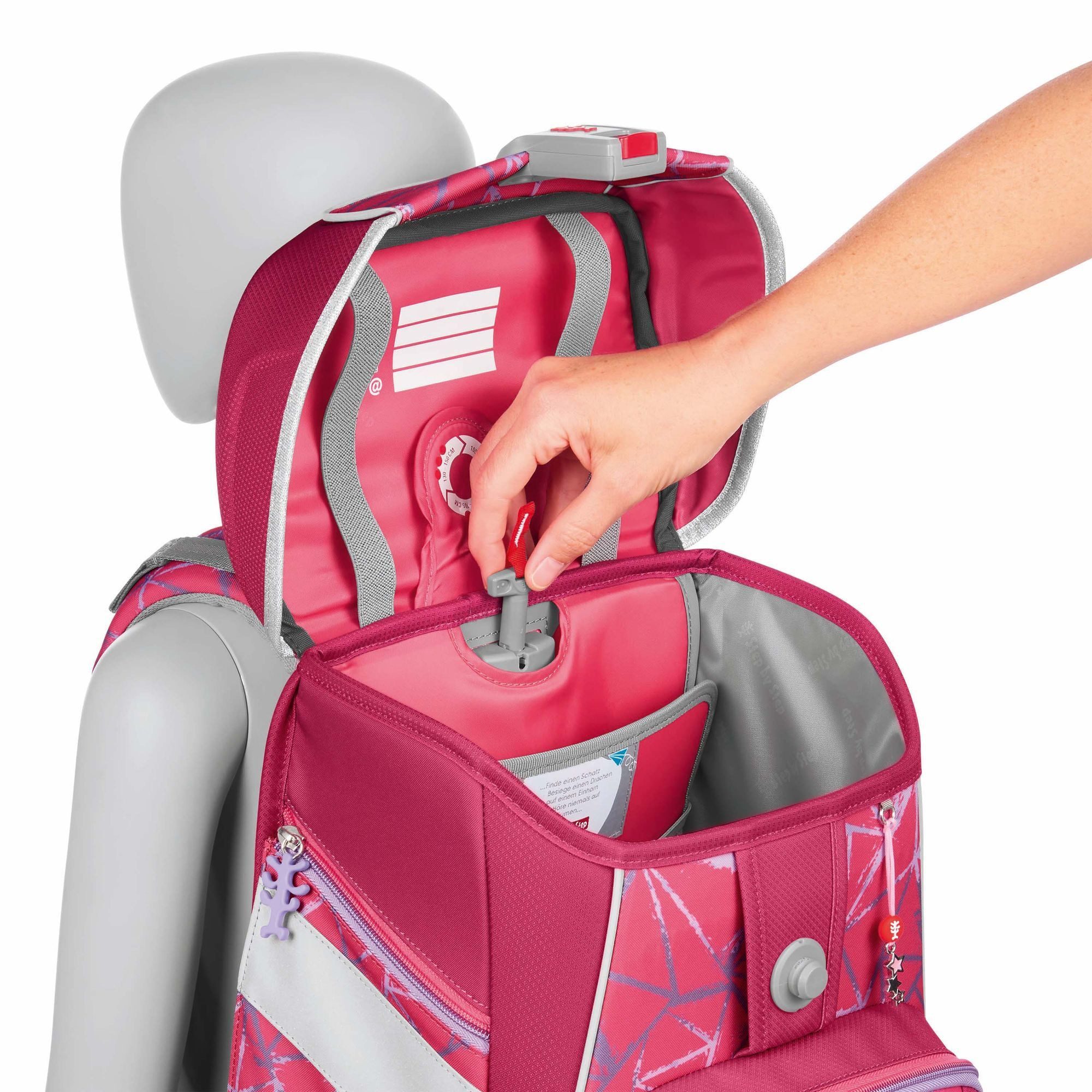 Step by Step Space School Bag Set (5-Piece) - Grows with Your Child!