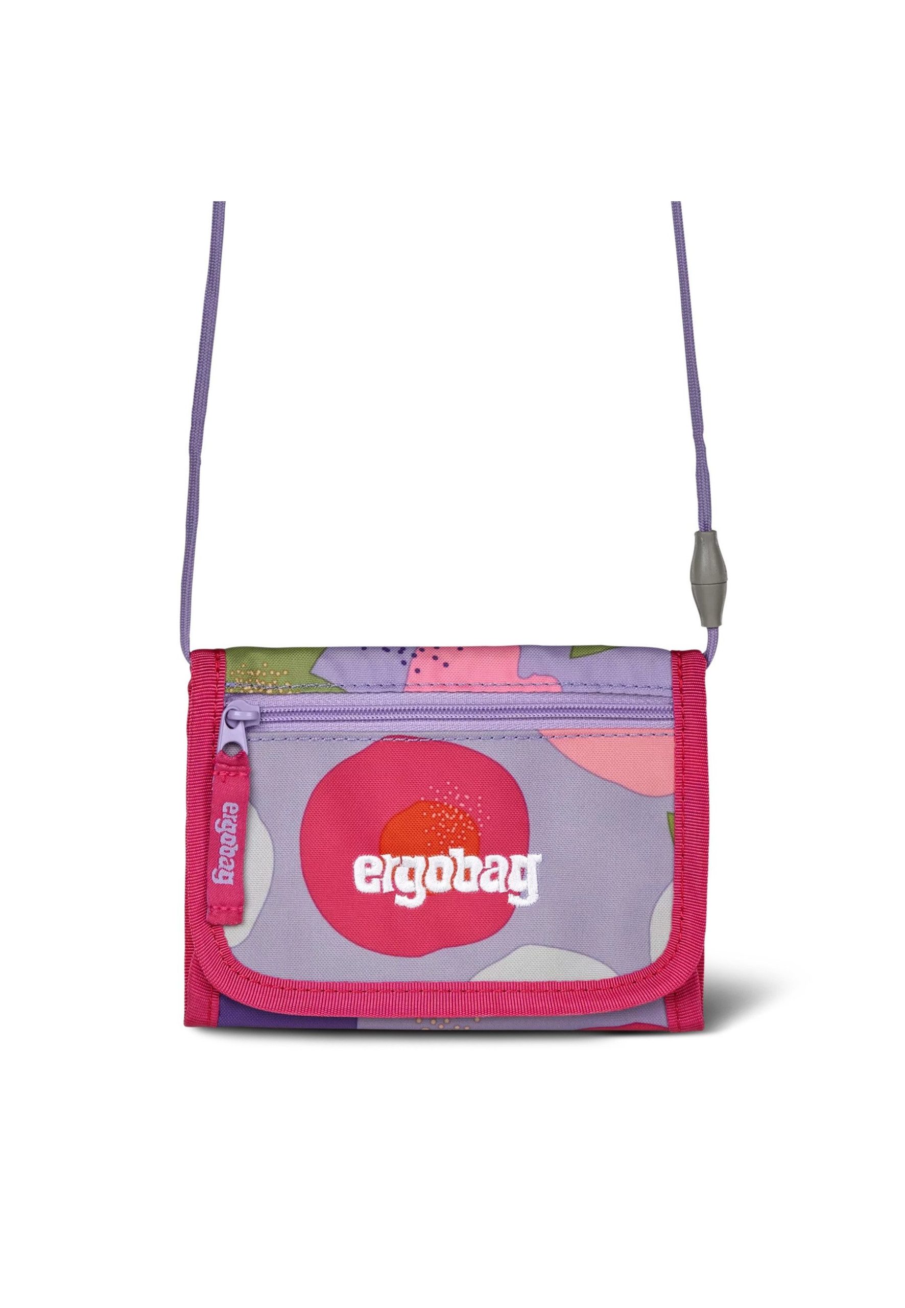 ergobag Neck Pouch Wallet for Kids - WolkenzauBear Pink