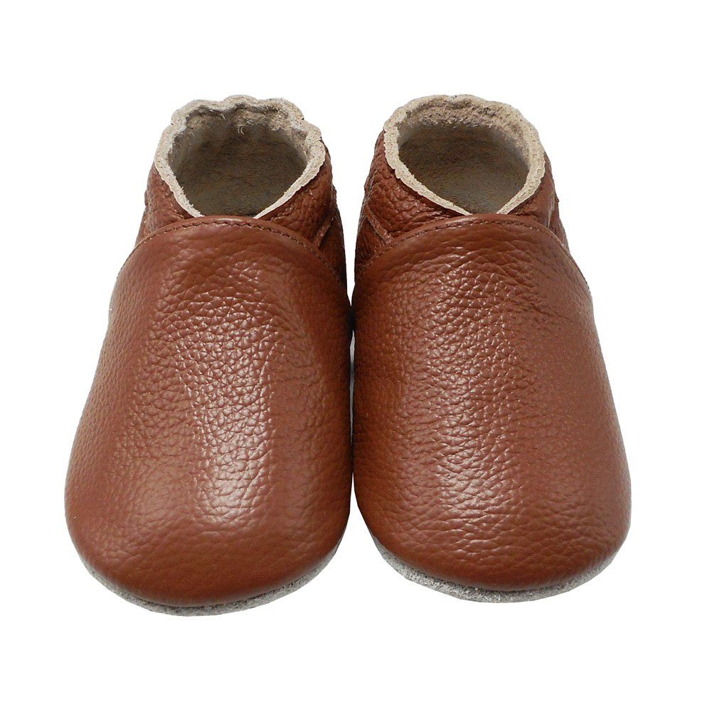 Yalion Baby Leather Crawling & Walking Shoes - Soft House Slippers