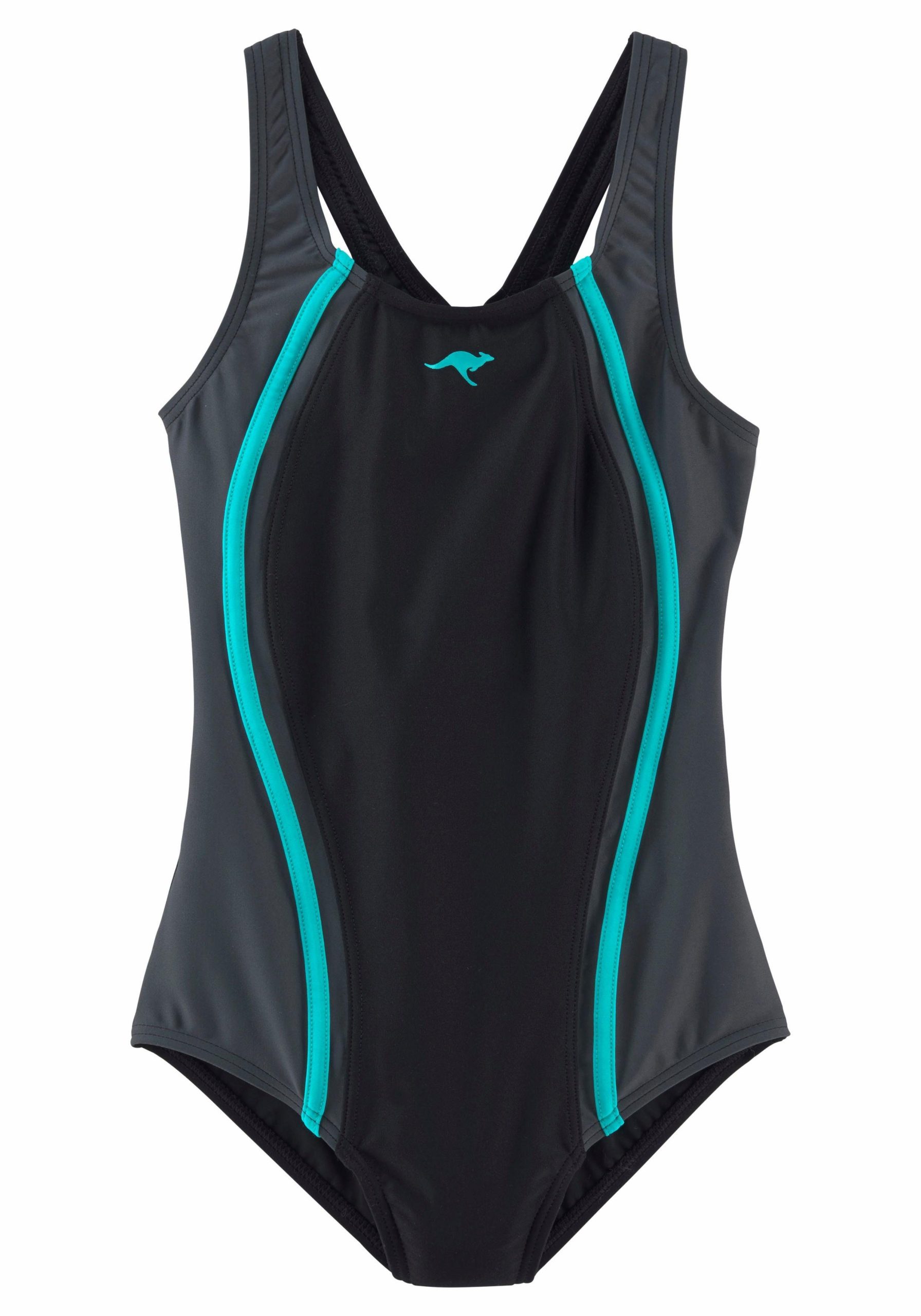 KangaROOS Sport Swimsuit - Racerback Design & Bold Accents