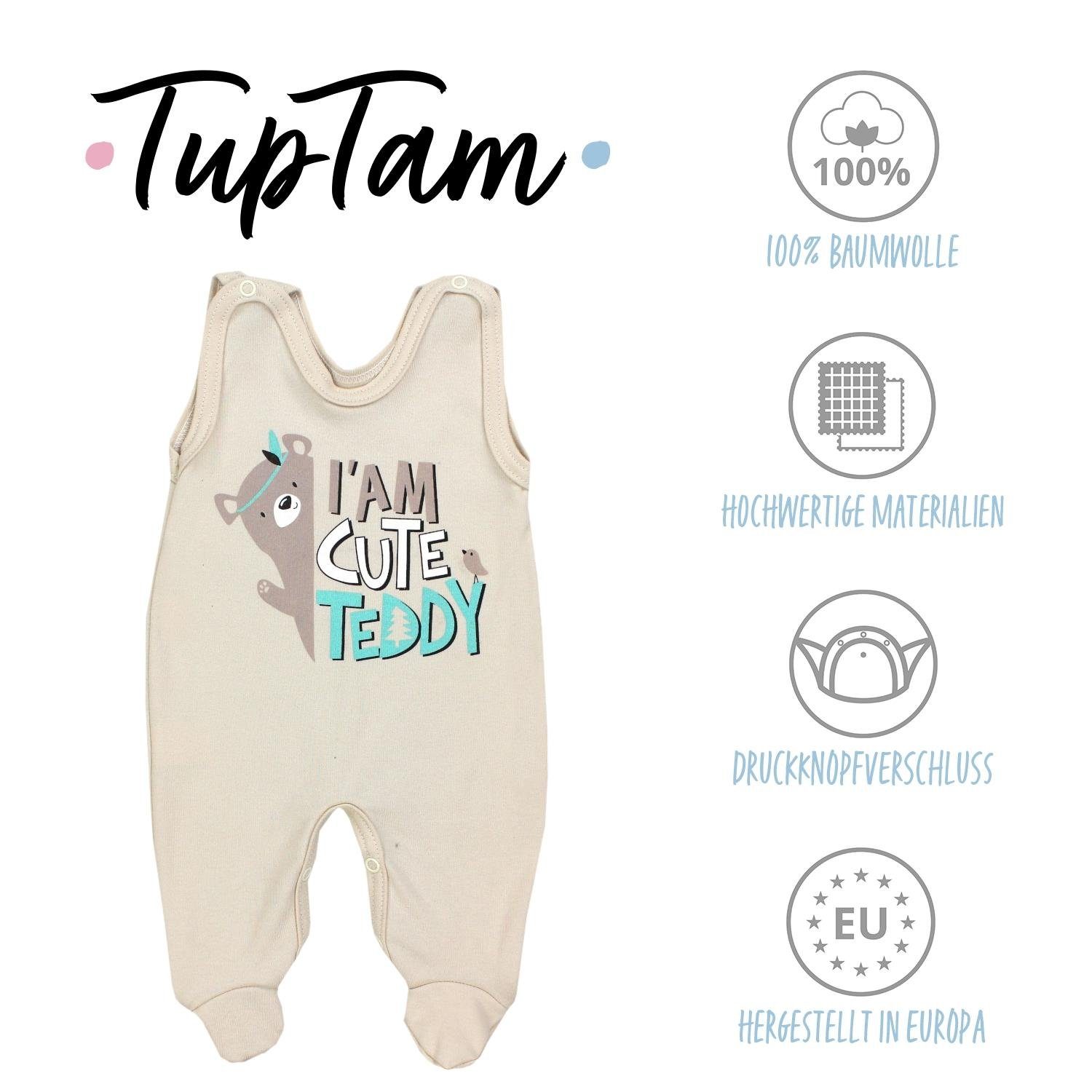 TupTam Strampler TupTam Baby Unisex Strampler mit Aufdruck Spruch 5er Pack (5-tlg)