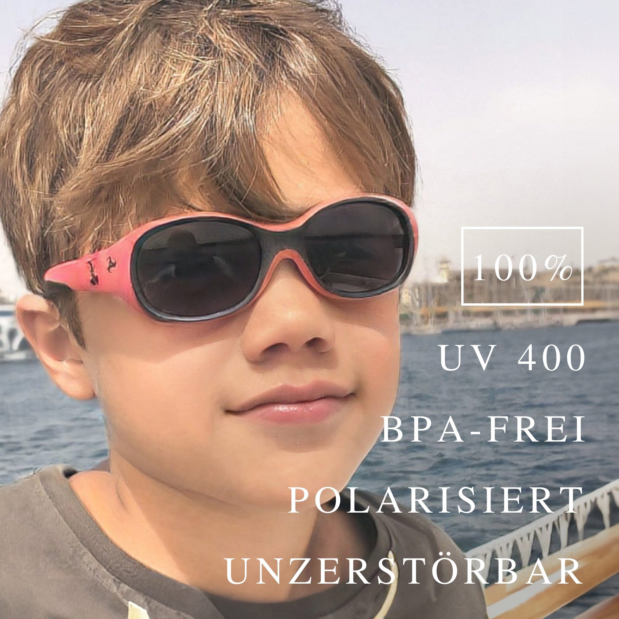 ActiveSol Kids @school sports Polarisierten Kinder-Sonnenbrile petrol/türkis