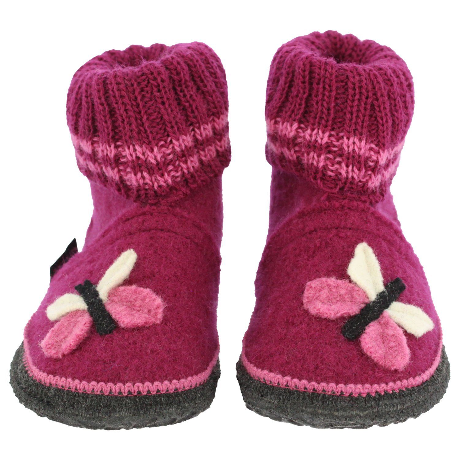 Kitz-Pichler Austrian Hüttenschuhe - Warm & Cozy Schurwolle Slippers