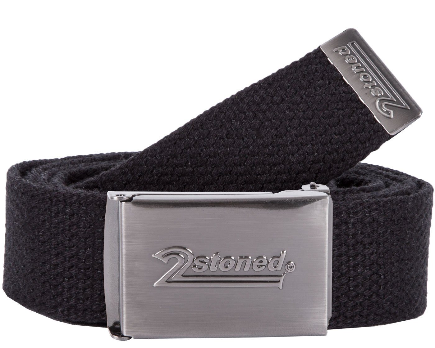 2Stoned Unisex Textile Belt with Matte SPEED Buckle - Adjustable & Customizable
