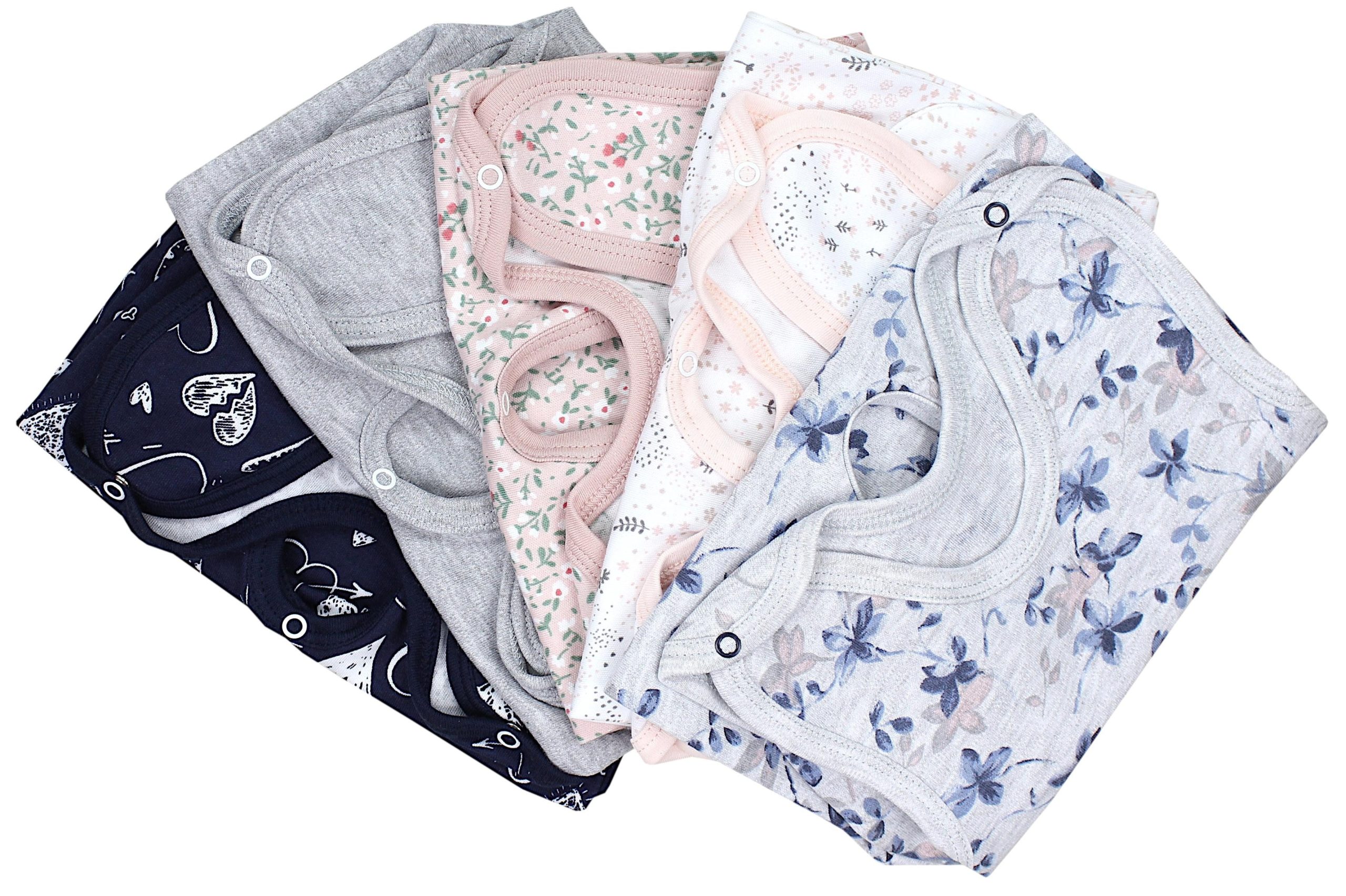 TupTam Strampler TupTam Baby Unisex Strampler mit Aufdruck Spruch 5er Pack (5-tlg) TupTam Strampler TupTam Baby Unisex Strampler mit Aufdruck Spruch 5er Pack (5-tlg)