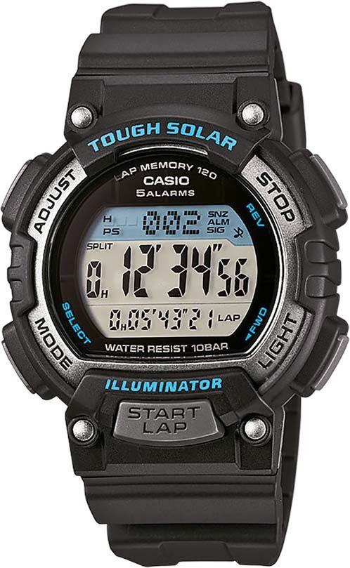 CASIO TIMELESS COLLECTION Chronograph STL-S300H-1AEF, Solaruhr,Armbanduhr,Mädchen,Jungen,Stoppfunktion,ideal als Geschenk