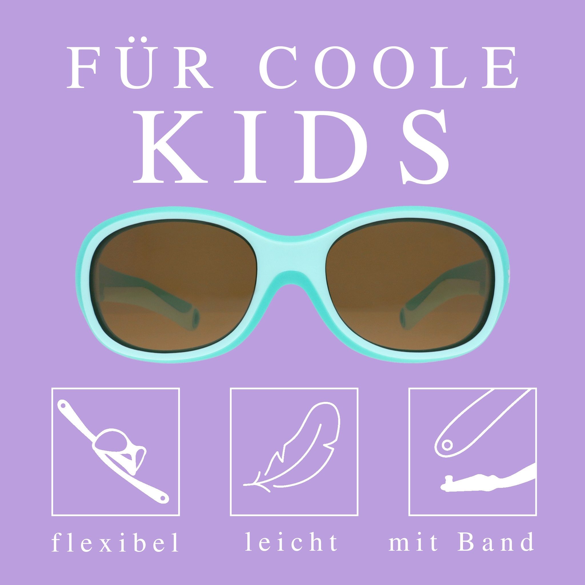 ActiveSol Kids @school sports Polarisierten Kinder-Sonnenbrile petrol/türkis ActiveSol Kids @school sports Polarisierten Kinder-Sonnenbrile petrol/türkis