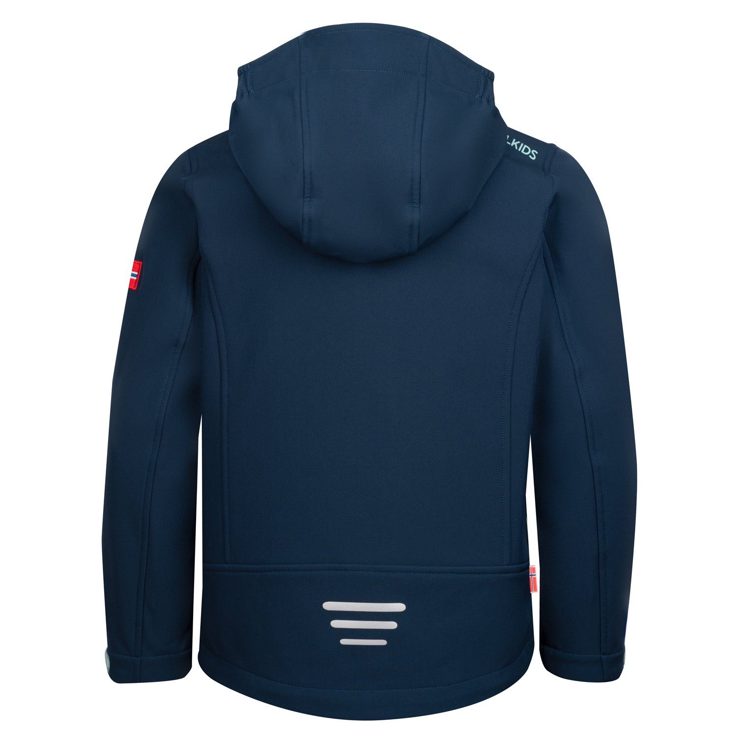 TROLLKIDS Trollfjord Softshell Jacket - Water-Resistant Kids' Outdoor Gear