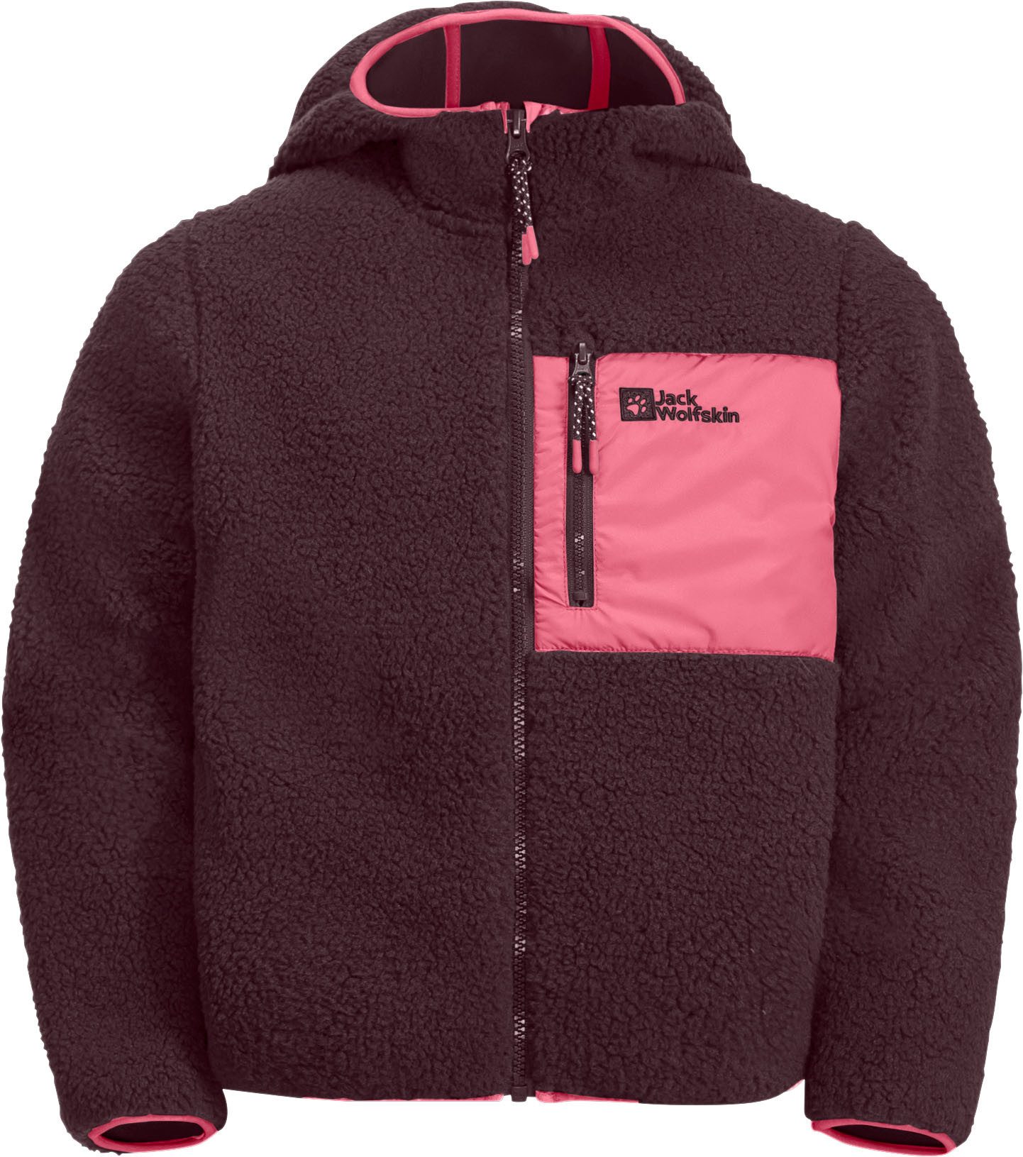 Jack Wolfskin ICE CURL HOOD JACKET K - Kids' Fleece Hoodie | Warm & Durable Jack Wolfskin ICE CURL HOOD JACKET K - Kids' Fleece Hoodie | Warm & Durable