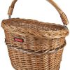 KlickFix Mini Weidenkorb - Wicker Bike Basket