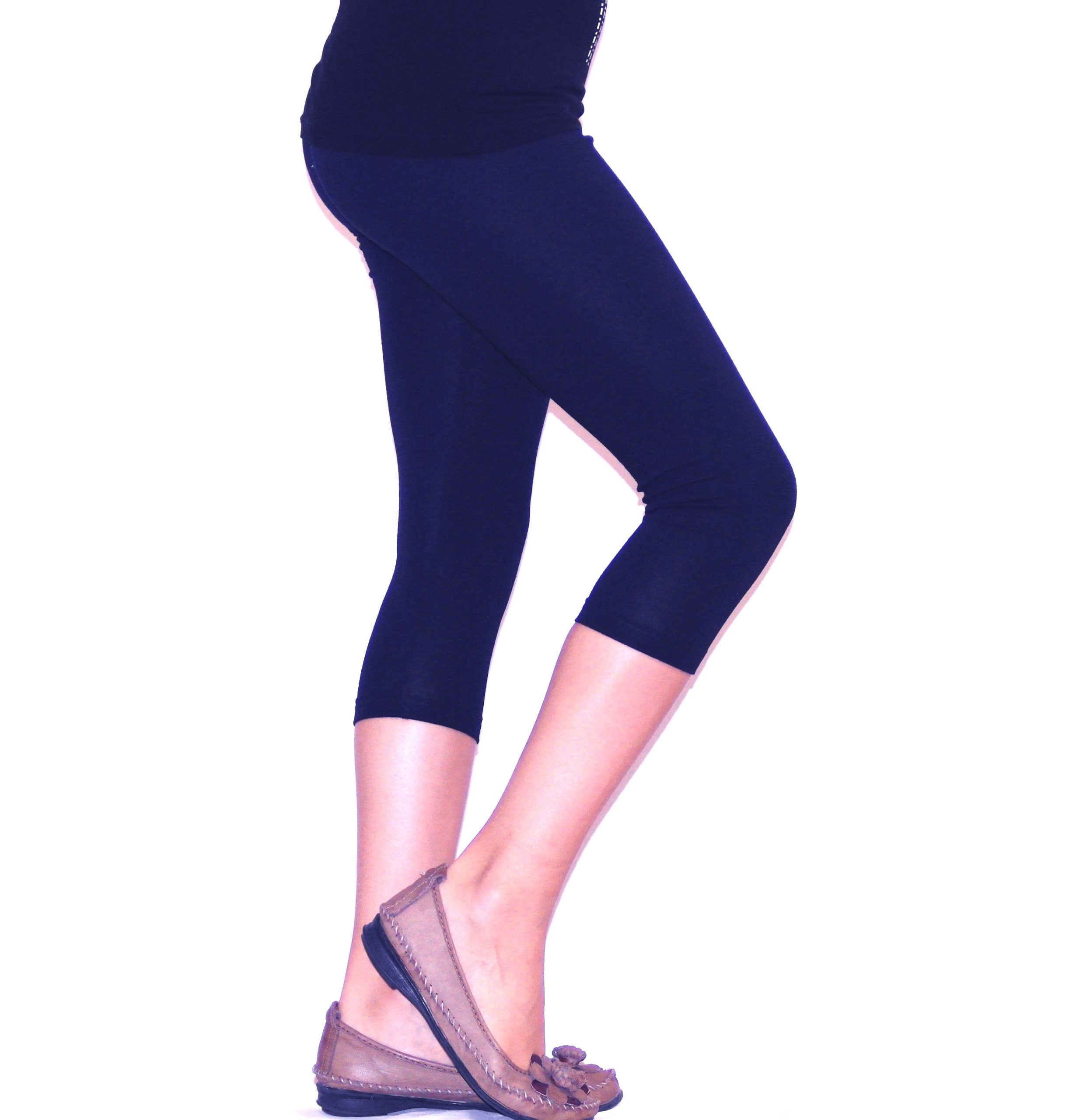 SYS Capri Leggings for Girls - Kids 3/4 Pants - Ages 2-13