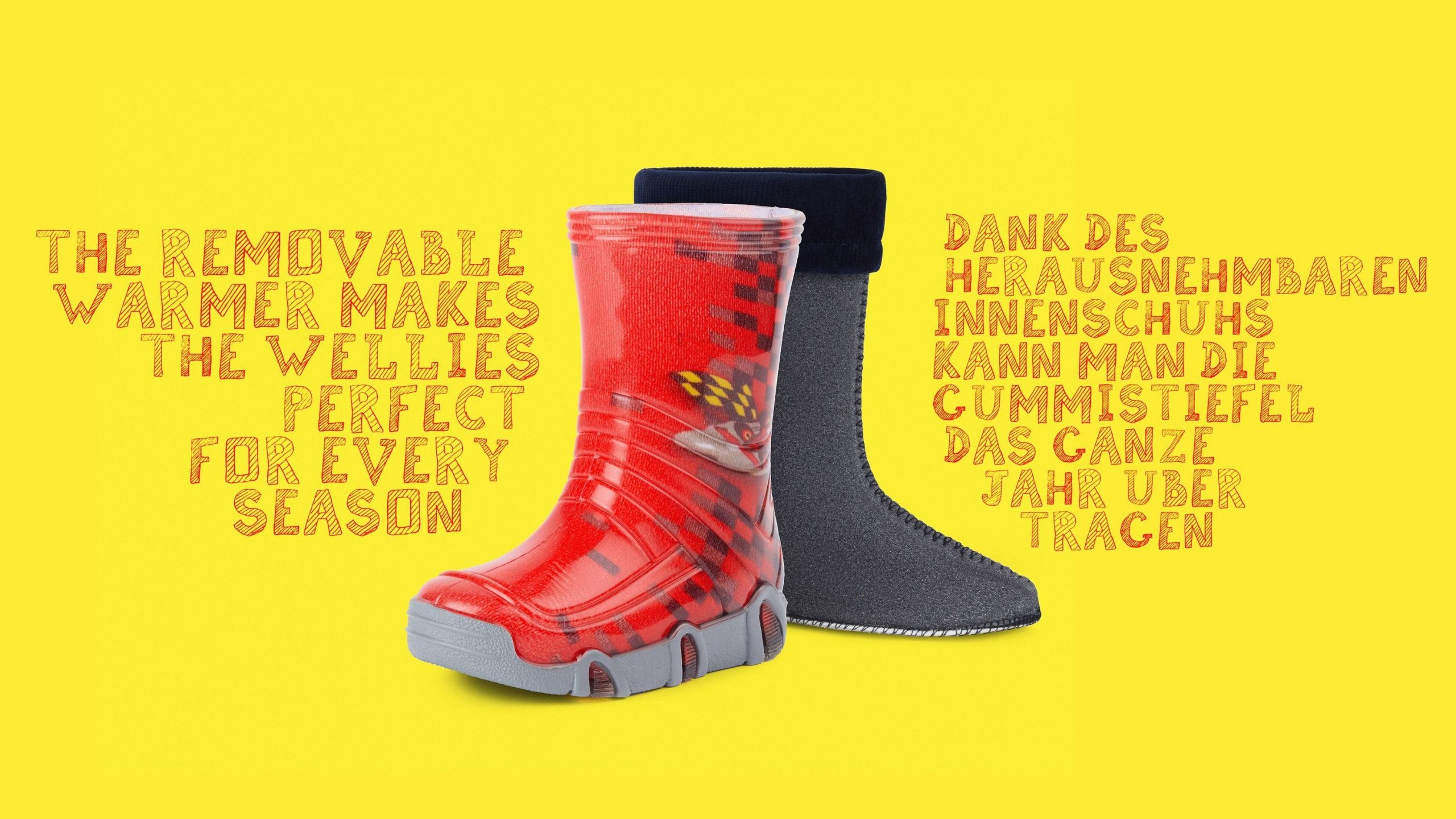 Ladeheid Children's Lined Wellington Boots | EU Made | Durable & Stylish Ladeheid Children's Lined Wellington Boots | EU Made | Durable & Stylish