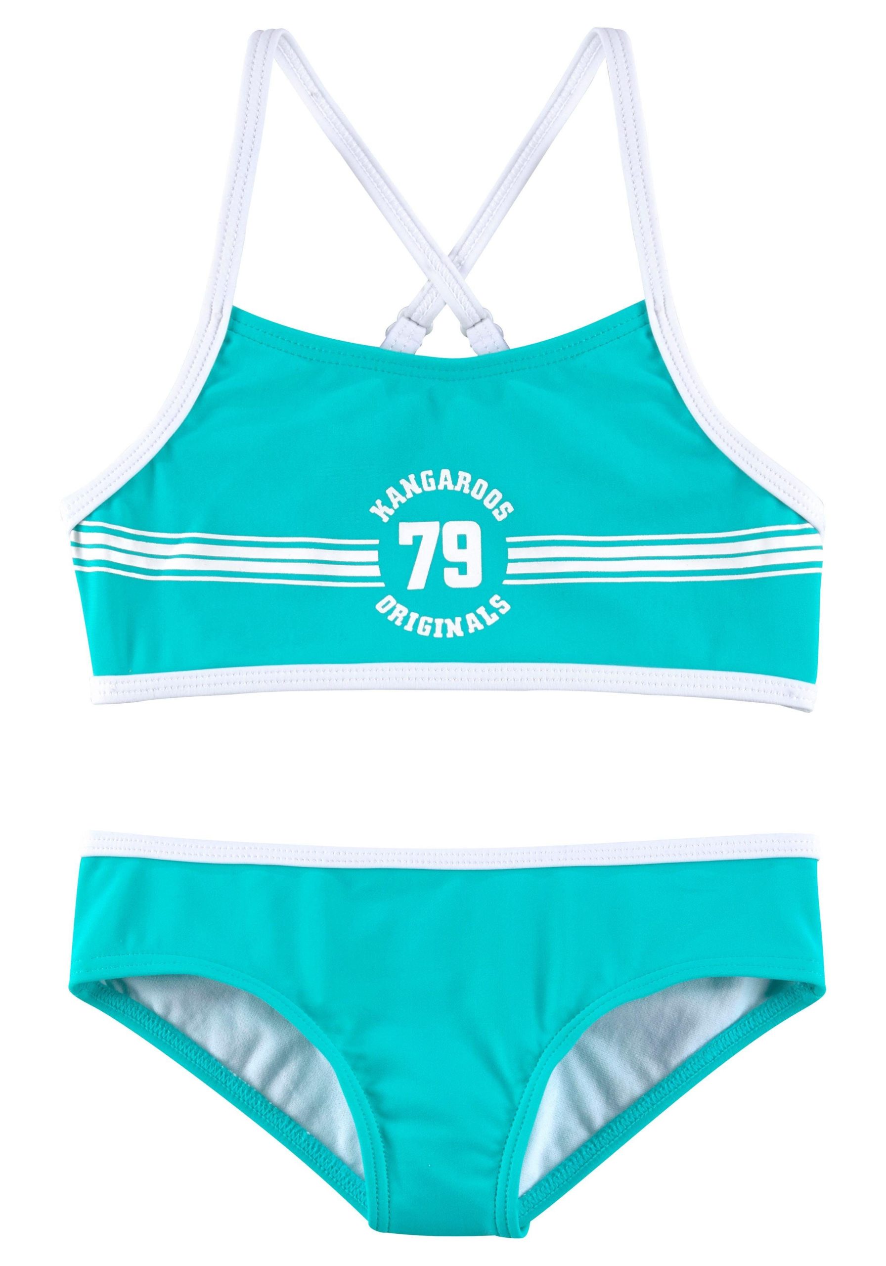 KangaROOS Sporty Bustier Bikini - Dynamic Design & Adjustable Fit