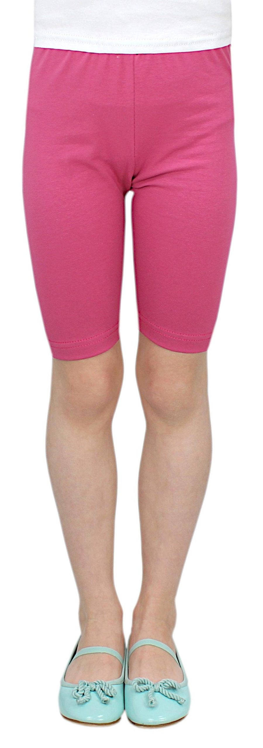 TupTam Girls' Leggings/Biker Shorts 3-Pack