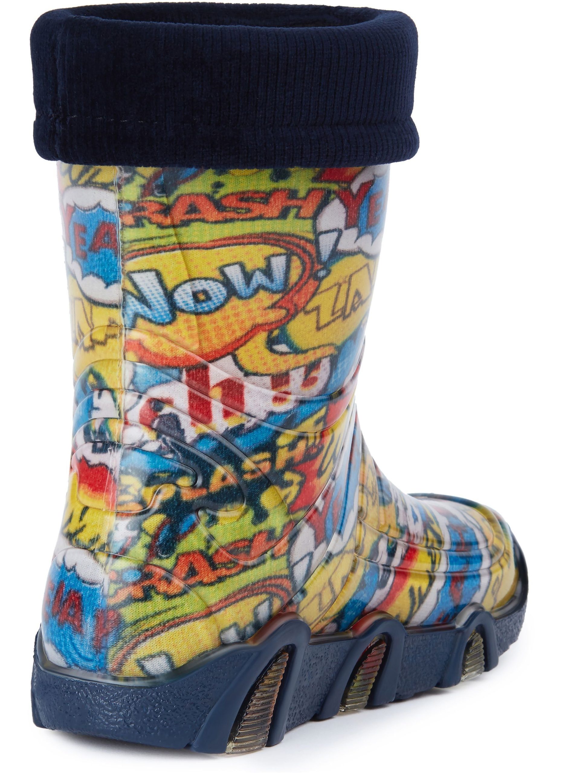 Ladeheid Children's Lined Wellington Boots | EU Made | Durable & Stylish
