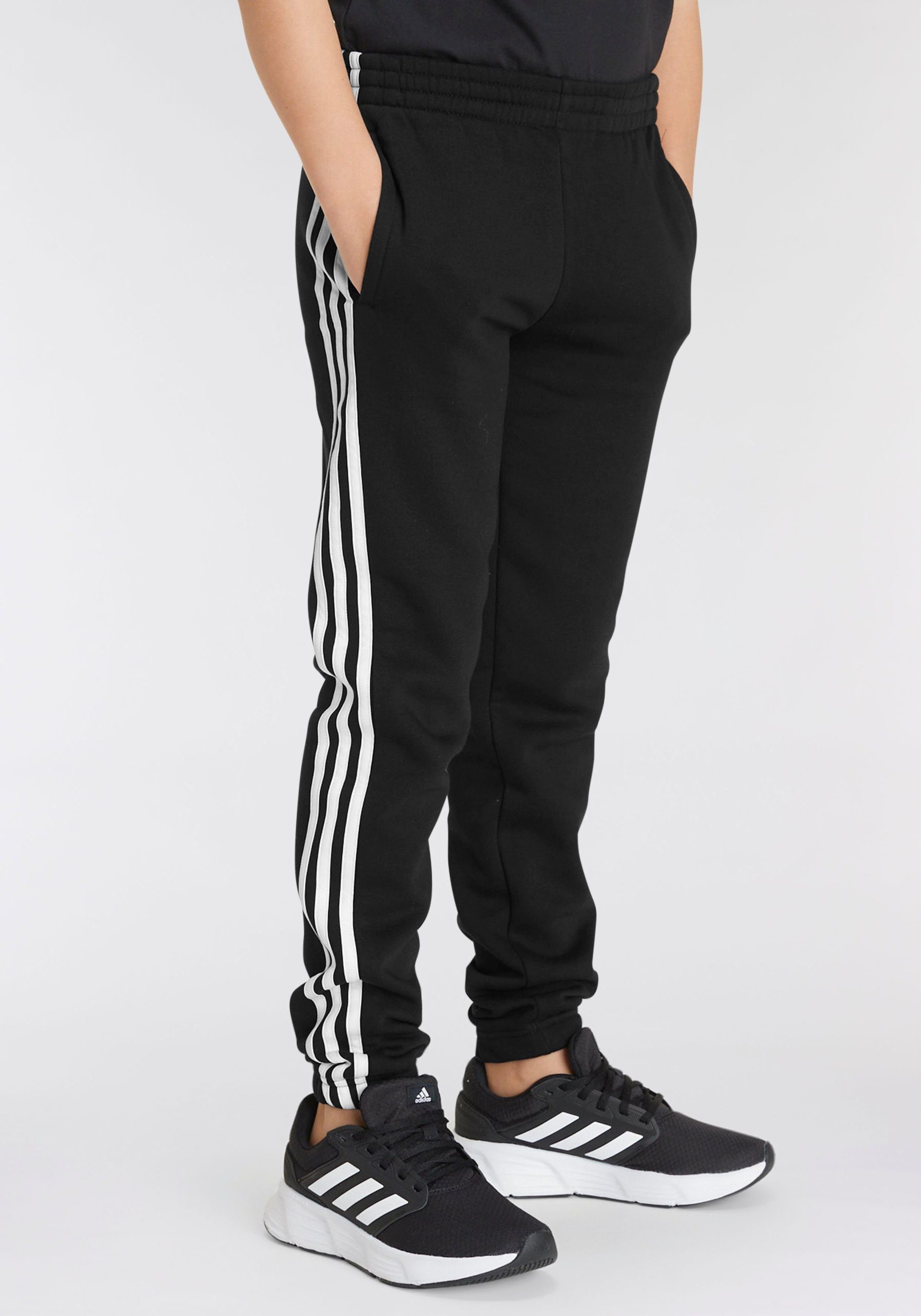 adidas Kids 3-Stripes Fleece Pants - Comfort & Style