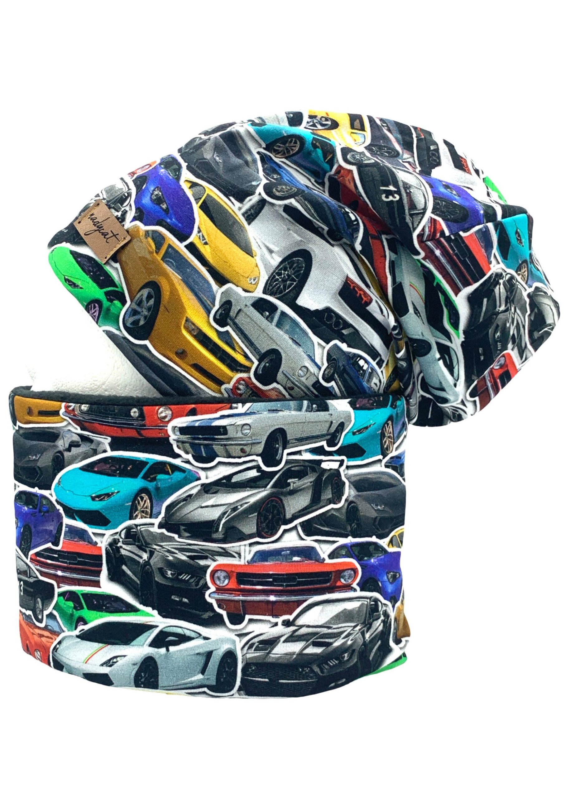 nadaycat POWER ENGINES Beanie & Loop Set - Handcrafted Lausitz Design