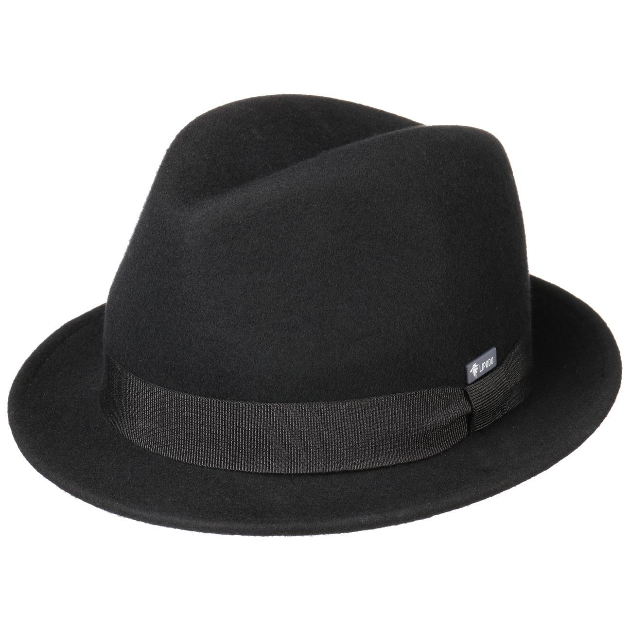 Lipodo Children's Wool Felt Trilby Hat - Italian Style & Quality