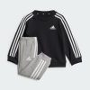 adidas ESSENTIALS 3-Stripes Kids Jogging Suit - 2-Piece Set