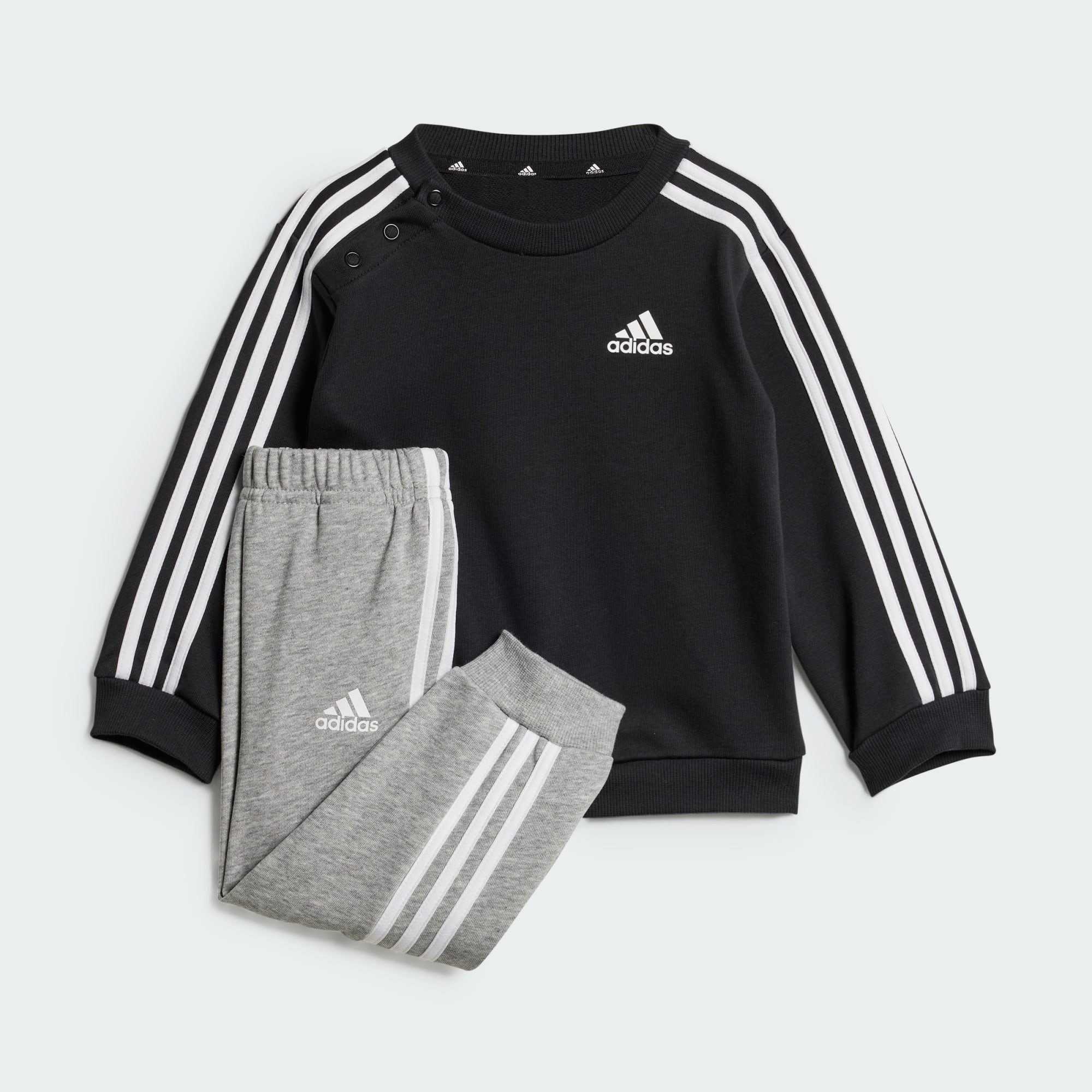 adidas ESSENTIALS 3-Stripes Kids Jogging Suit - 2-Piece Set