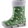 Ladeheid Children's Lined Wellington Boots | EU Made | Durable & Stylish