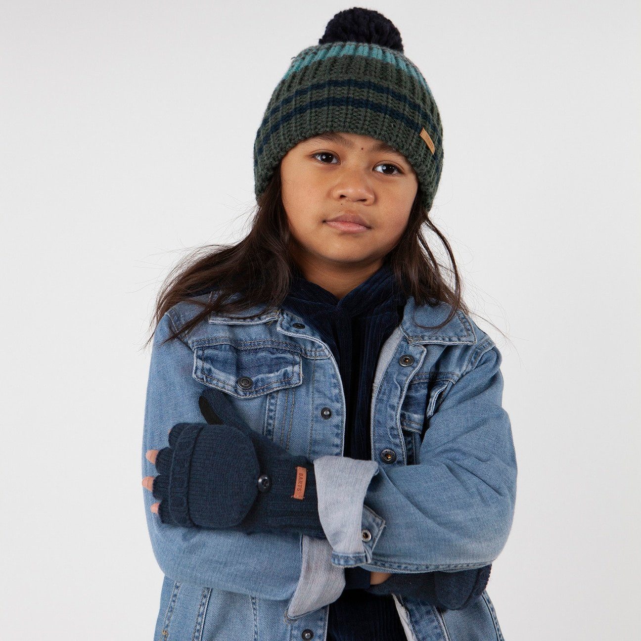 Barts Haakon Lambswool Gloves: Convertible Mittens & Fingerless Design Barts Haakon Lambswool Gloves: Convertible Mittens & Fingerless Design