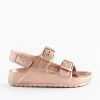 Next Double Buckle Ankle Strap EVA Sandals - Lightweight Comfort & Style