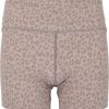 ENDURANCE Konwich Jr. Printed Shorts - Leopard Print Kids Activewear