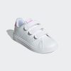 adidas Advantage Base 2.0 Kids Klettschuh: Inspired by Stan Smith Design