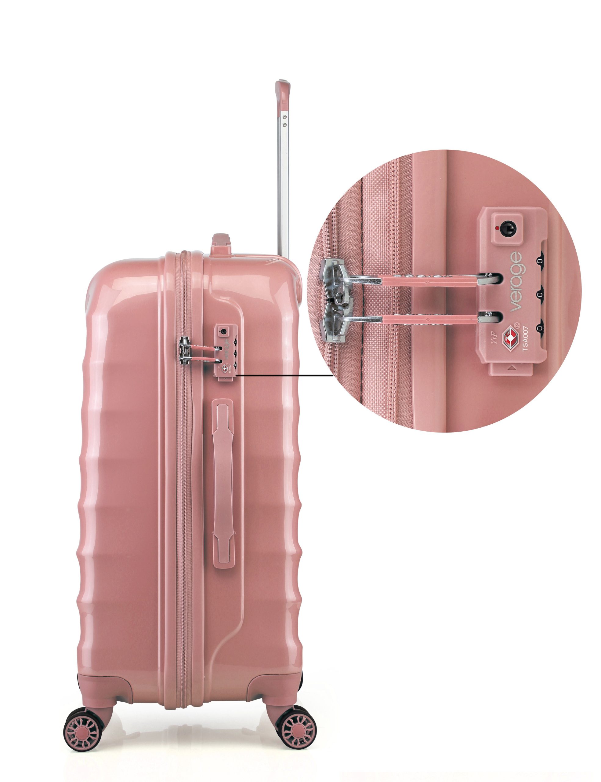 Verage Seagull L 28'' Hard Shell Suitcase - 4 Double Wheels, TSA Lock