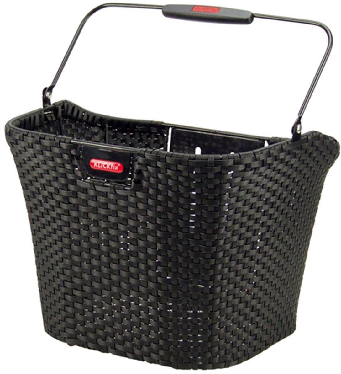 KlickFix Structura Front Bike Basket - Woven Design
