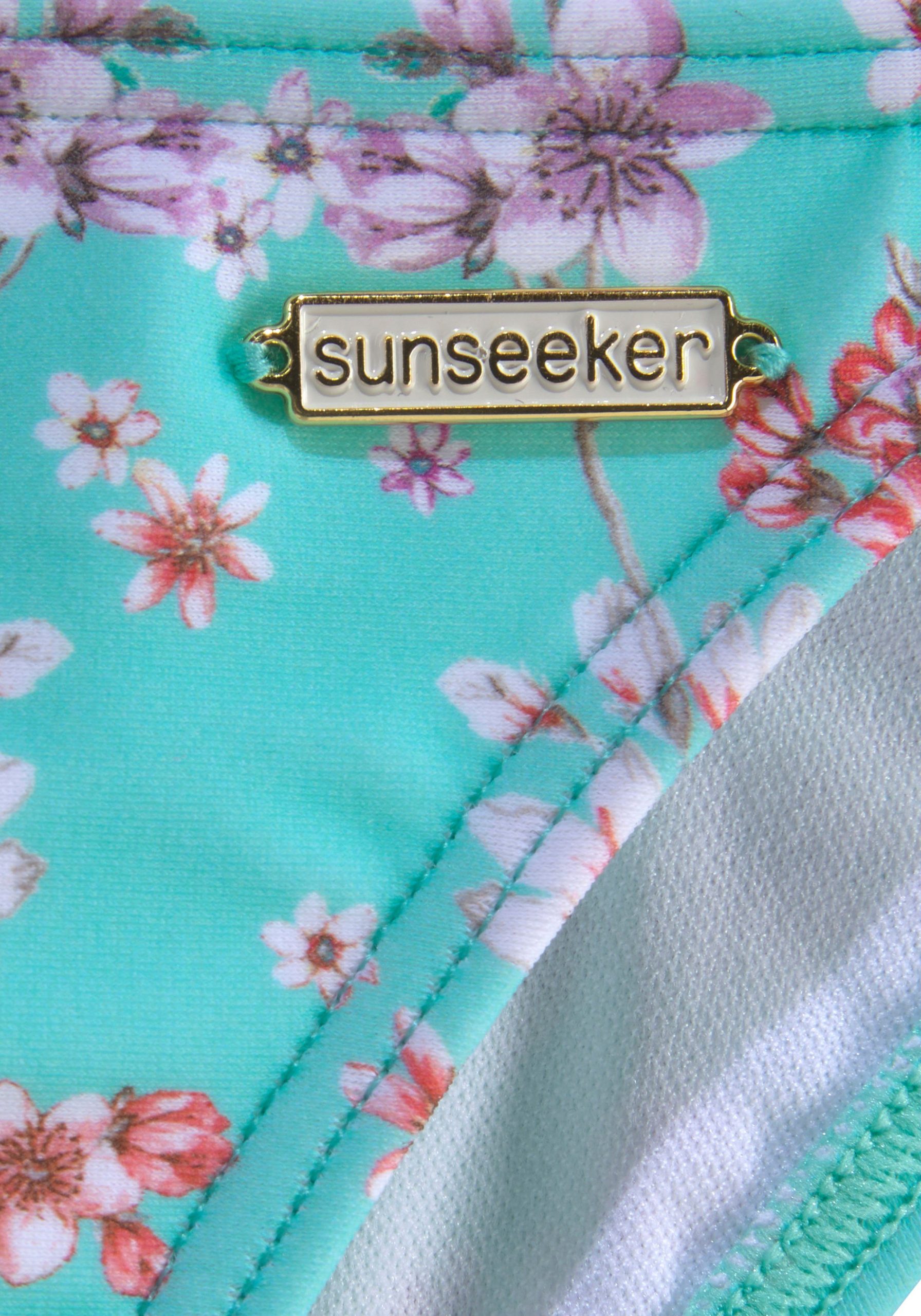 Sunseeker Ditsy Kids Bustier Bikini - Floral Print - Girls Swimwear Sunseeker Ditsy Kids Bustier Bikini - Floral Print - Girls Swimwear