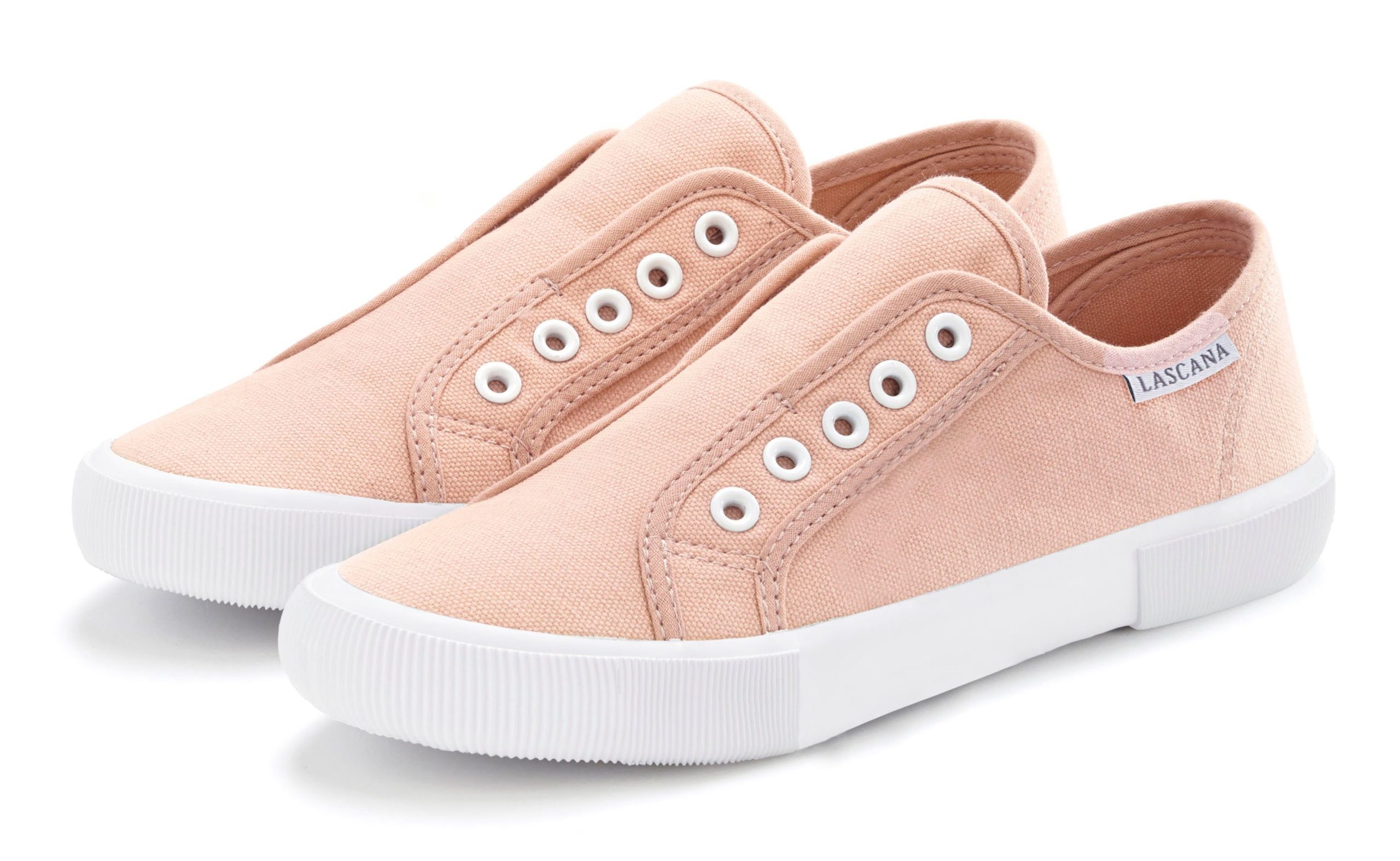 Lascana Vegan Slip-On Sneakers - Comfortable & Stylish Casual Shoes