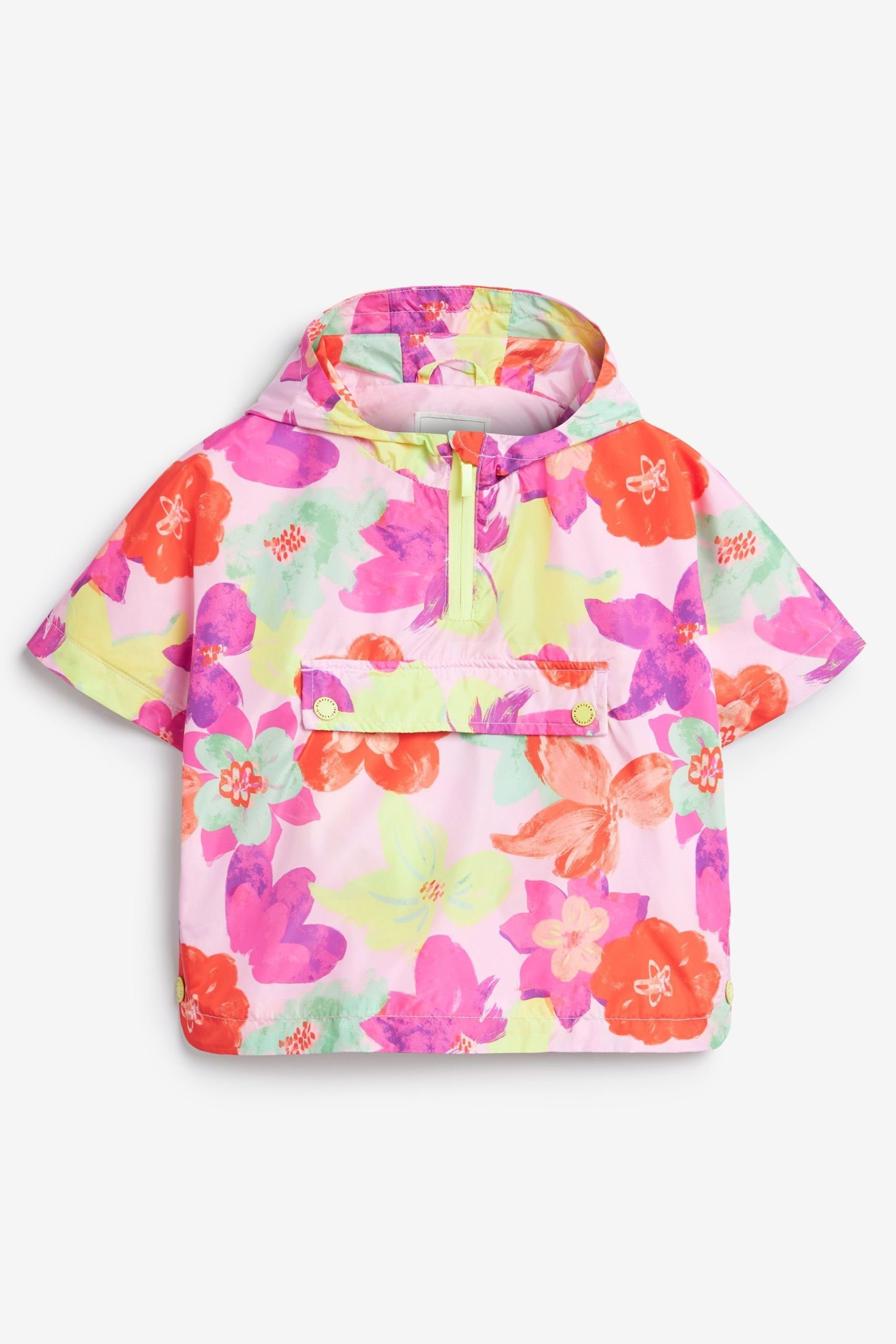 Next Packable Water-Resistant Poncho with Print (1-St) Next Packable Water-Resistant Poncho with Print (1-St)