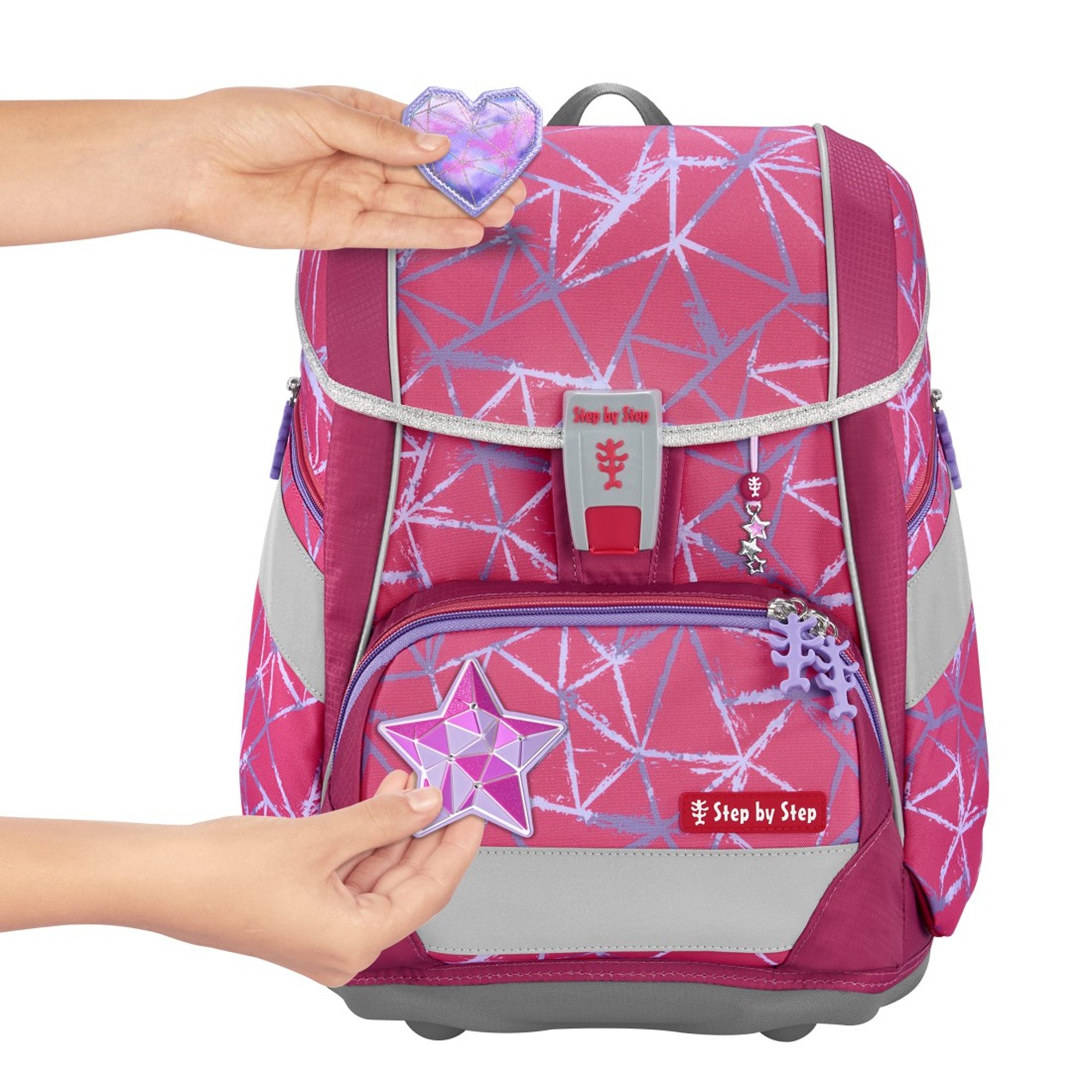 Step by Step Schulranzen 2IN1 PLUS, 6-teilig (5-tlg) Step by Step Schulranzen 2IN1 PLUS, 6-teilig (5-tlg)