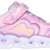 Skechers HEART LIGHTS Sneakers - Rainbow Heart Light-Up Design