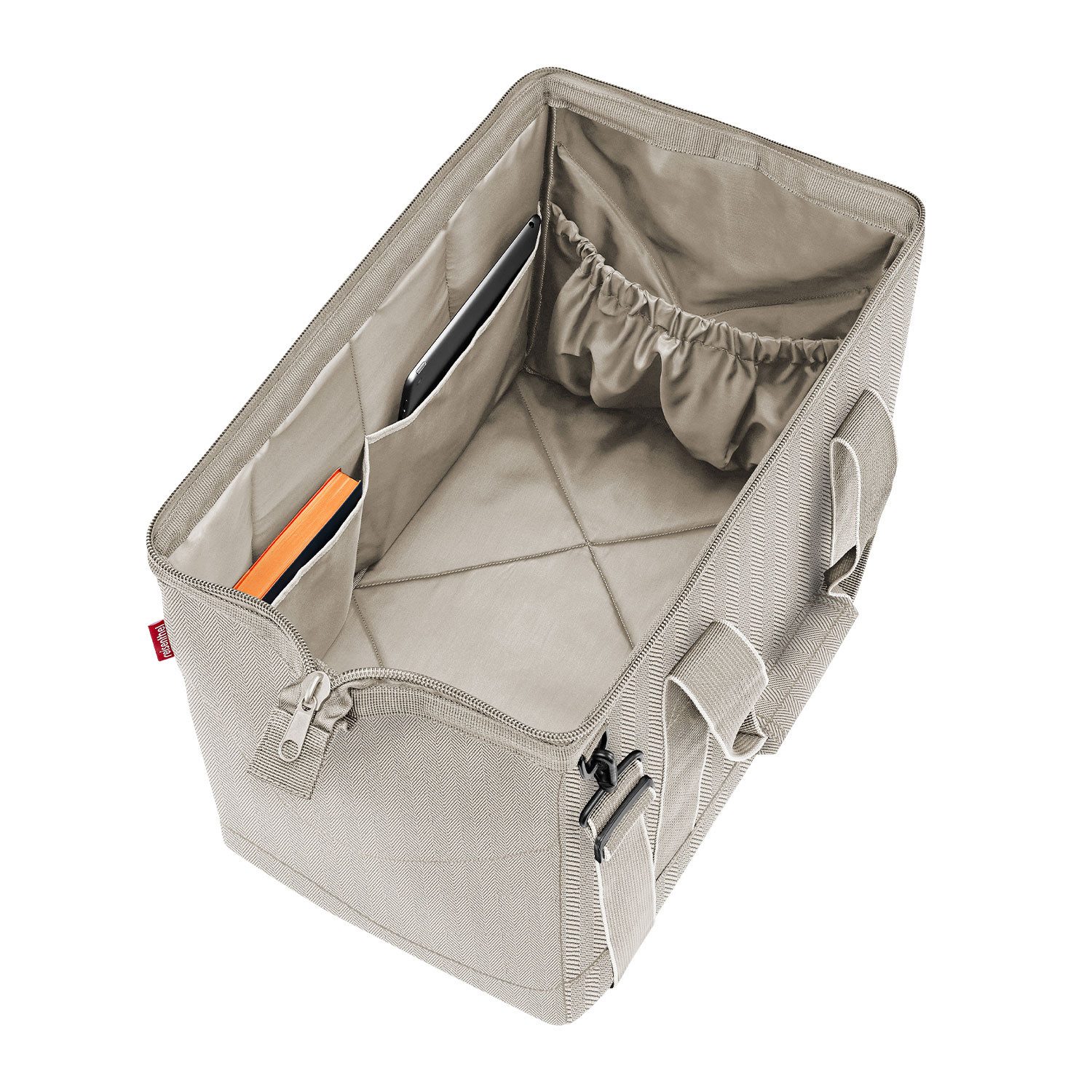 REISETNHEL allrounder L Florist Indigo 30L Travel Bag - Stylish & Organized REISETNHEL allrounder L Florist Indigo 30L Travel Bag - Stylish & Organized