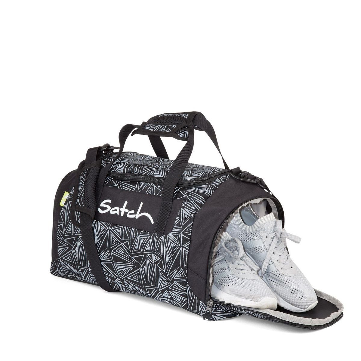 Satch Sporttasche Black Triad - Recycled & Ready for Adventure