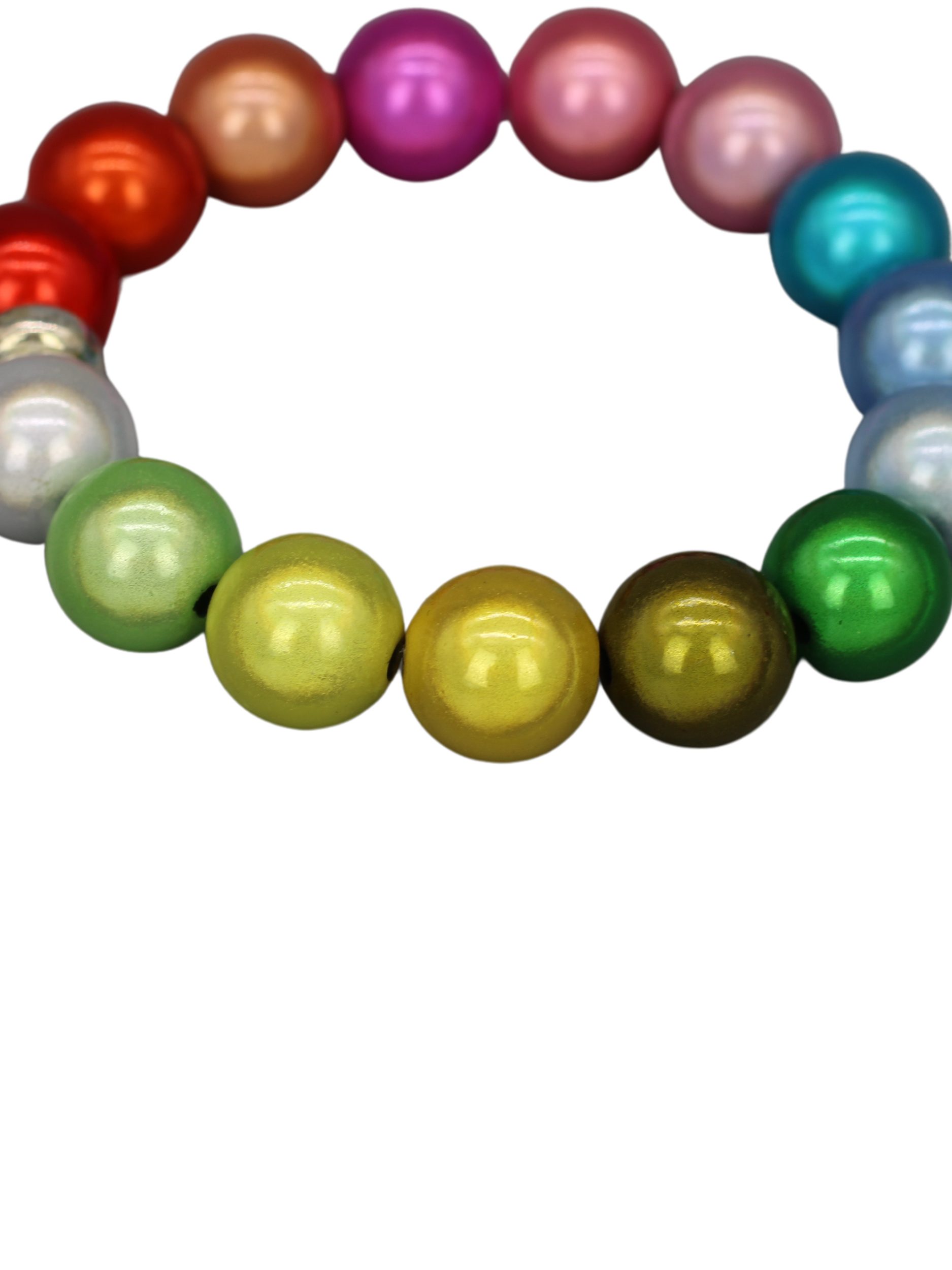 Adel Bags Magic Pearls Bracelet - 14mm Pearl Strand - Vibrant Colors & Designs