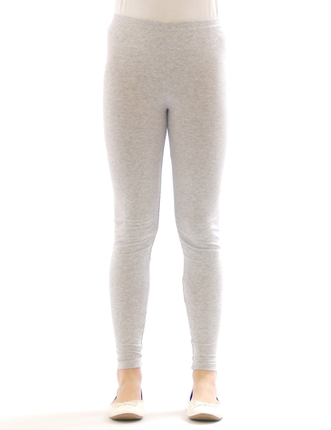 SYS Girl's Leggings: Opaque Cotton Blend - Wide Color Selection