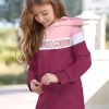 KIDSWORLD Sweatkleid UNICORN lang, modisch, aus Baumwolmischung, Langarm