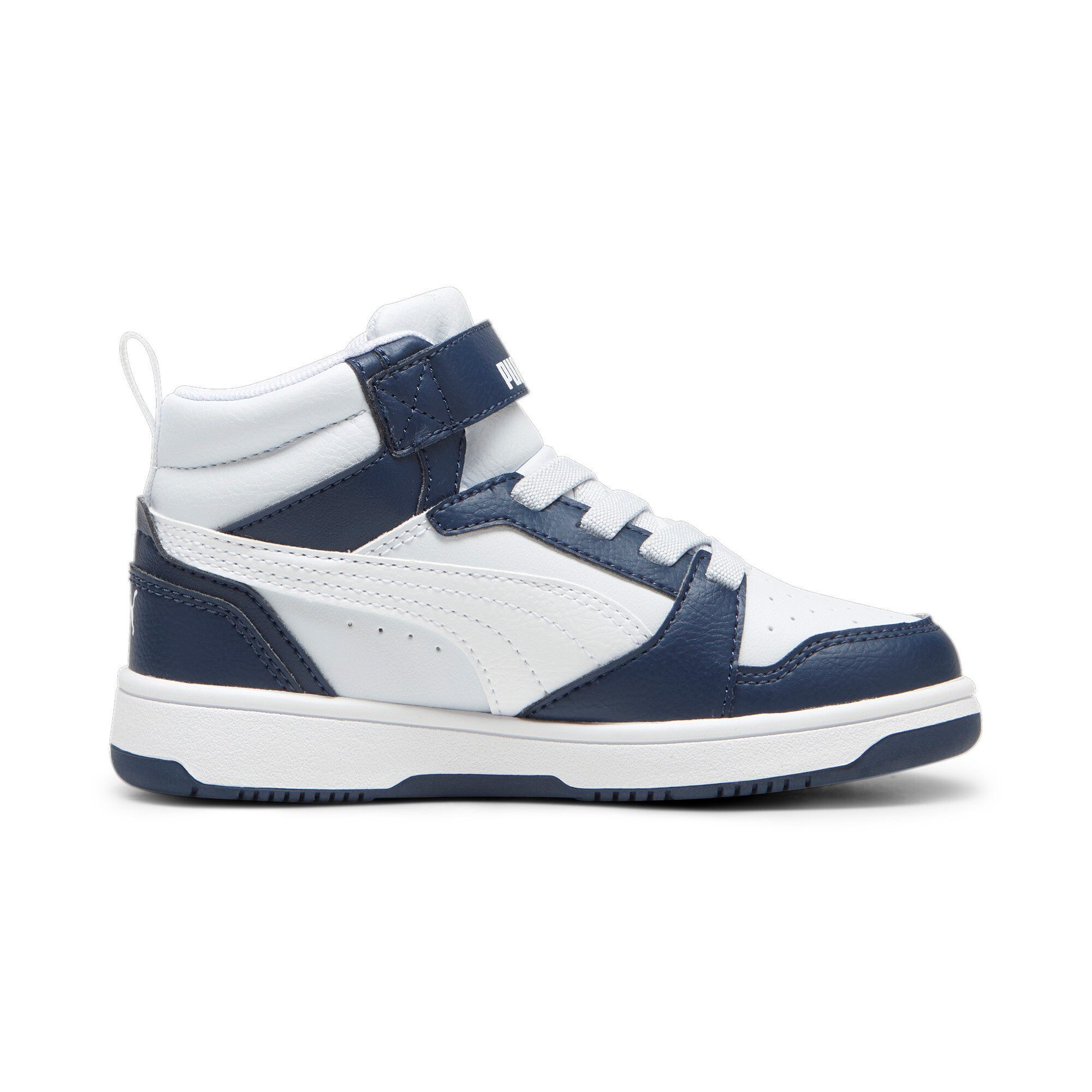 PUMA Rebound V6 Mid AC+ PS Kids' Retro Basketball Sneakers