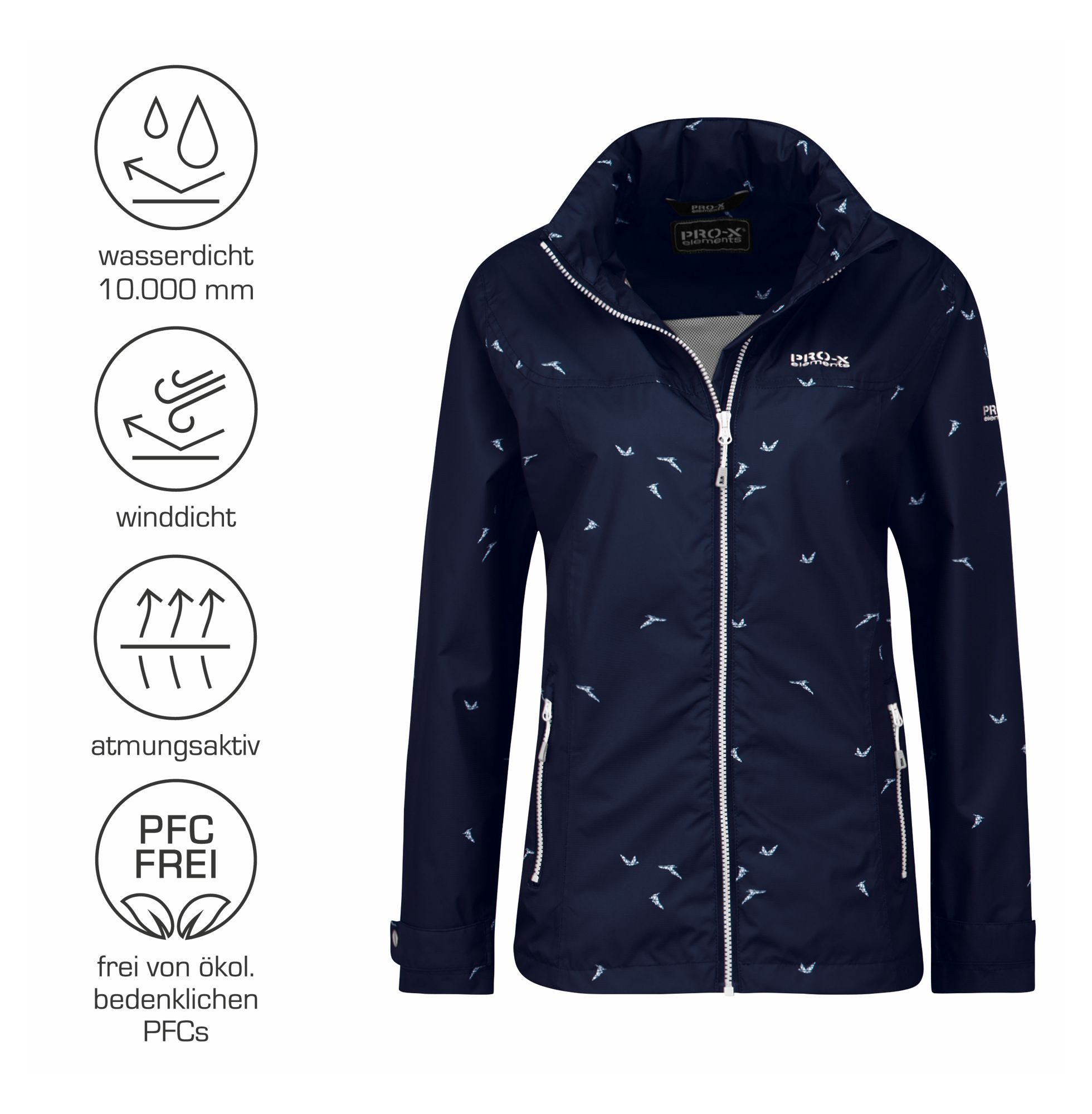 PRO-X ELEMENTS Nora Kids Waterproof Outdoor Cycling Hiking Jacket PRO-X ELEMENTS Nora Kids Waterproof Outdoor Cycling Hiking Jacket