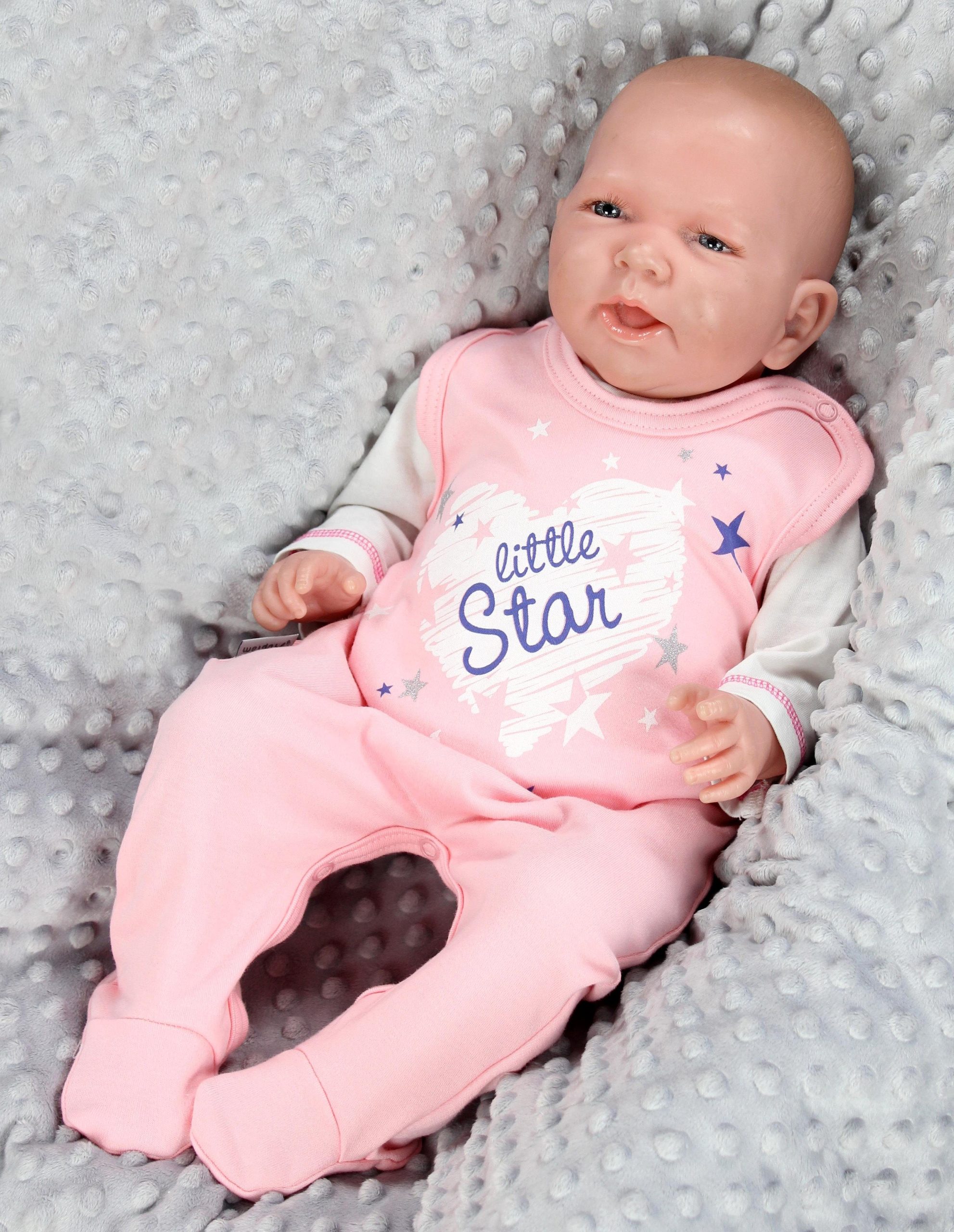 TupTam Strampler TupTam Baby Unisex Strampler mit Aufdruck Spruch 5er Pack (5-tlg)