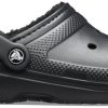 Crocs Classic Lined Clog Hausschuh, Garten Schuh, Schlappen, Clog, mit kuscheligem Fellimitat